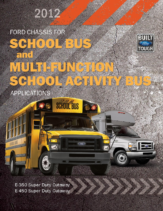 2012 Ford School Bus