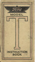 1913 Ford Model T Instruction Book (May)