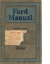 1920 Ford Owners Manual CN