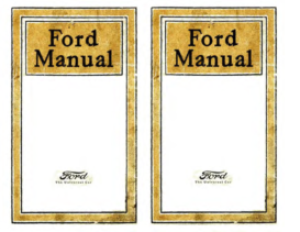 1920 Ford Owners Manual (Jun)