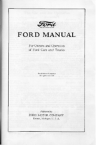 1924 Ford Manual (Dec)