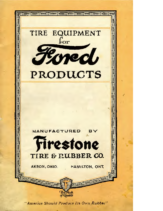 1925 Firestone Products For Ford