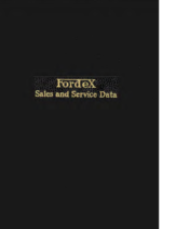 1925 Ford Fordex Sales & Service Data
