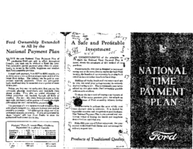 1926 Ford Payment Plan CN