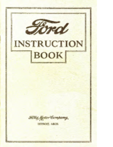 1927 Ford Instruction Book