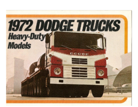 1972 Dodge Heavy Duty Trucks