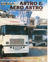 1984 GMC Astro and Aero Astro