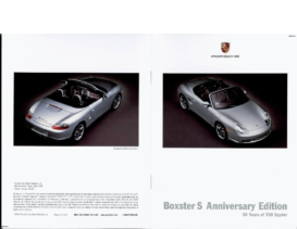 2005 Porsche 986 Anniversary Edition