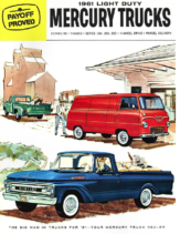 1961 Mercury Light Duty Trucks (Cdn)