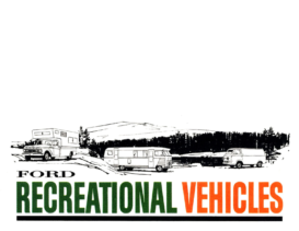 1964 Ford Recreational Vehicles Folder