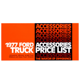 1977 Ford Truck Accessories Prices