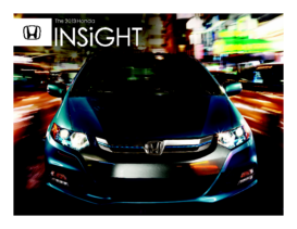 2013 Honda Insight Hybrid Fact Sheet