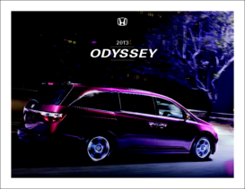 2013 Honda Odyssey Fact Sheet