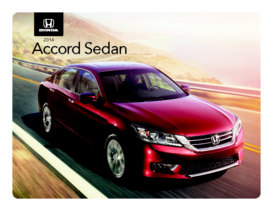2014 Honda Accord Sedan Spec Sheet