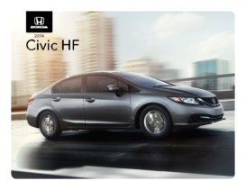 2014 Honda Civic HF Spec Sheet