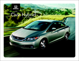 2014 Honda Civic Hybrid Spec Sheet