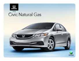2014 Honda Civic Natural Gas Spec Sheet