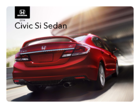 2014 Honda Civic SI Sedan Spec Sheet