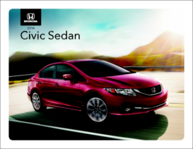 2014 Honda Civic Sedan Spec Sheet