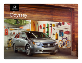 2014 Honda Odyssey Spec Sheet
