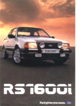 1982 Ford Escort RS1600i UK