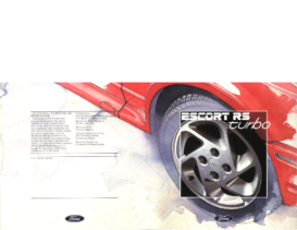1986 Ford Escort RS Turbo UK