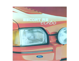 1987 Ford Escort RS Turbo UK