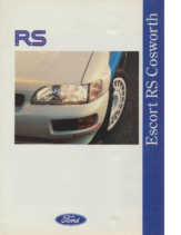 1992 Ford Escort RS Cosworth V1 UK