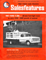 1967 Ford F-350 Sales Features