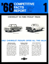 1968 Chevrolet vs Ford Pickup Facts