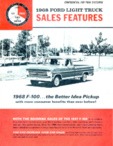 1968 Ford F-100 Sales Features