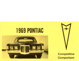 1969 Pontiac Competitive Comparison Booklet