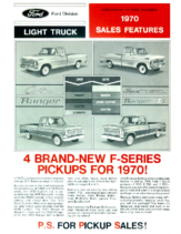 1970 Ford Light Truck Sales Features