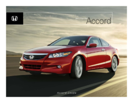 2012 Honda Accord Coupe Factsheet