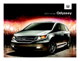 2012 Honda Odyssey Factsheet