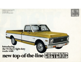 1971 Chevrolet Truck Cheyenne