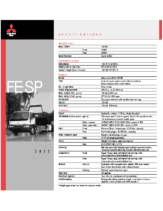 2000 Mitsubishi Fuso FE SP Specs