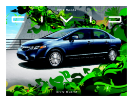 2010 Honda Civic Hybrid Fact Sheet