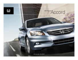 2011 Honda Accord Ssedan Fact Sheet