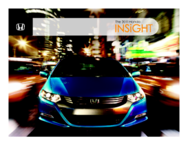 2011 Honda Insight Hybrid Fact Sheet