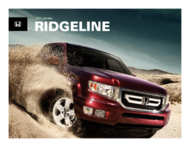 2011 Honda Ridgeline Fact Sheet