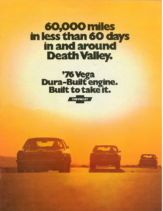 1976 Chevrolet Vega at Death Valley Booklet