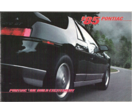 1985 Pontiac Full Line