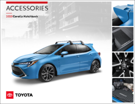 2020 Toyota Corolla Hatchback Accessories