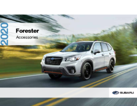 2020 Subaru Forester Accesories