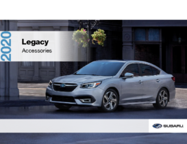 2020 Subaru Legacy Accessories