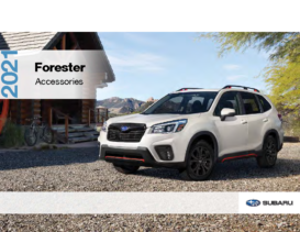 2021 Subaru Forester Accessories