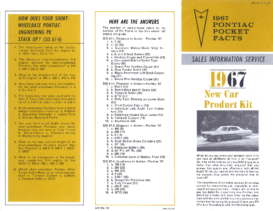 1967 Pontiac Pocket Product Kit
