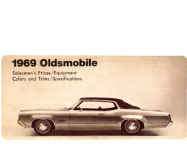 1969 Oldsmobile Dealer Specs