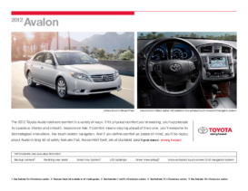 2012 Toyota Avalon V2